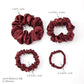 Pure Mulberry Silk Pillowcase, Eye Mask and Scrunchies Gift Set | Standard, Queen & King | 22 Momme | Float Collection