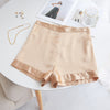 Champagne Pure Mulberry Silk Shorts | High-Waisted | 19 Momme | Soar Collection