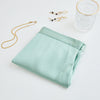 Jade Green Pure Mulberry Silk Shorts | High-Waisted | 19 Momme | Soar Collection