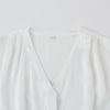 Pearl White Pure Mulberry Silk Top and Shorts Set | Soar Collection