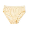 Knitted Silk Mid Rise French Cut Pantie | Blonde Pale Ale | Shimmer Collection