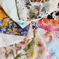 Daisy Valley: Floral Pattern Double Layer Silk Crepe Face Mask Liner