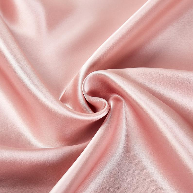 Baby Pink Pure Mulberry Silk Pillowcase | Standard, Queen & King | 22 Momme | Float Collection