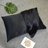 Black Pure Mulberry Silk Pillowcase | Standard, Queen & King | 22 Momme | Float Collection