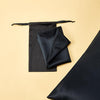 Black Pure Mulberry Silk Pillowcase | Standard, Queen & King | 22 Momme | Float Collection
