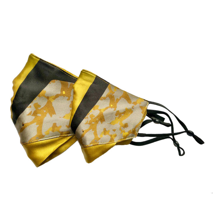 Warrior: Double Layer 100% Mulberry Silk Face Mask