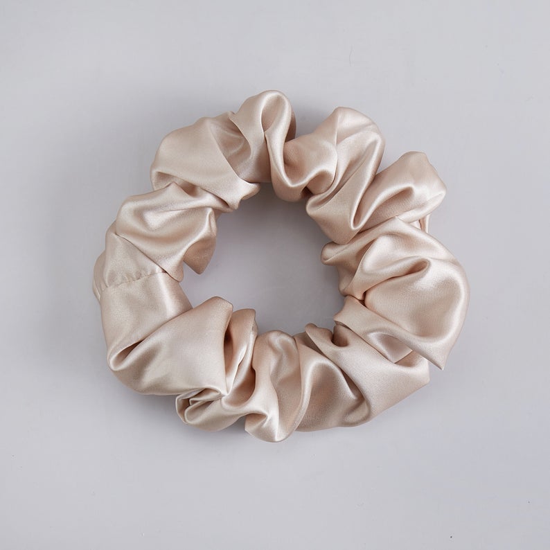 Pure Mulberry Silk French Scrunchie | 2 Inch | 22 Momme | Float Collection
